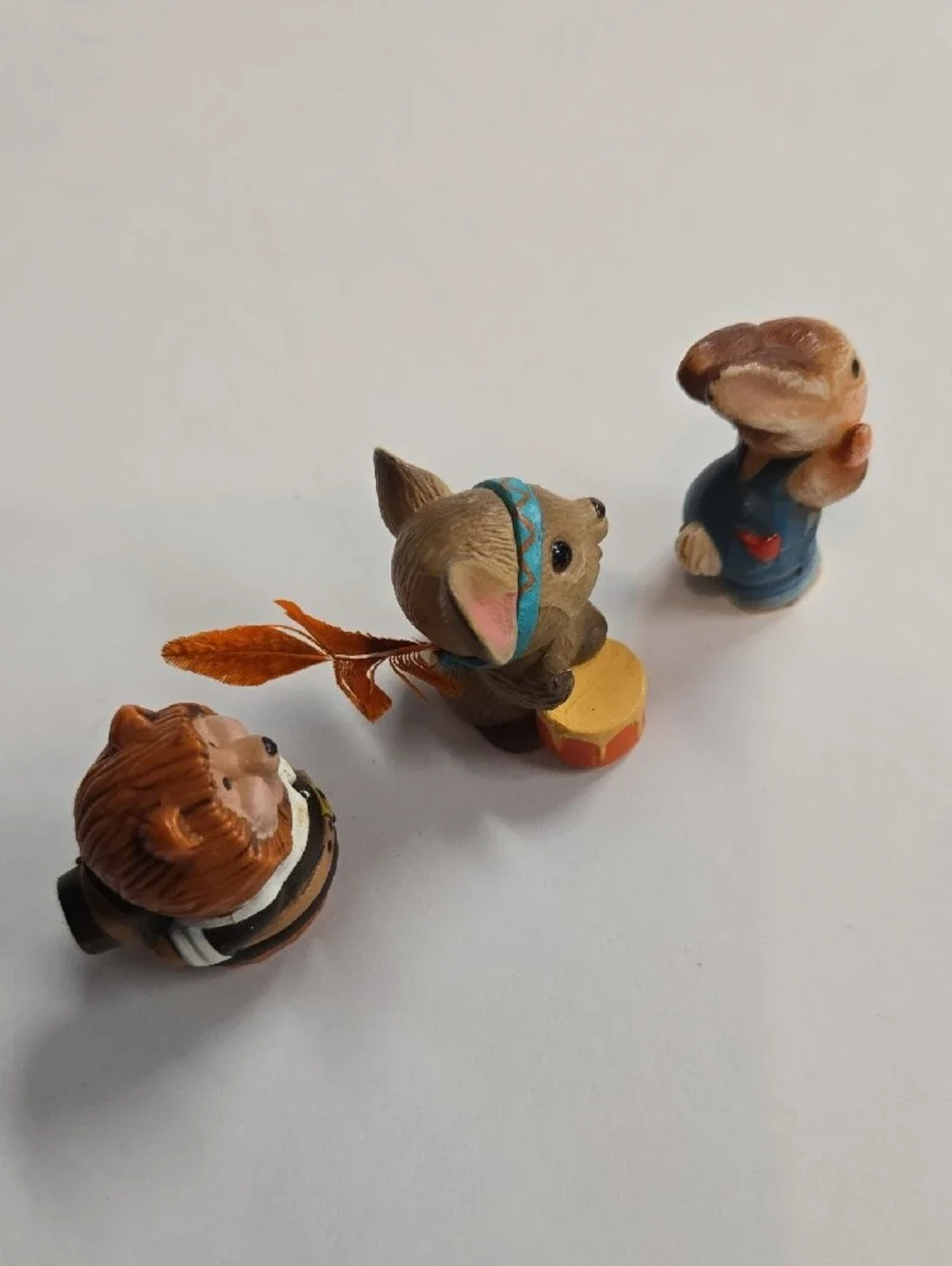 Vntg 1984 Hallmarks Cards Inc. Small Pets Figurine Set EUC 1.25